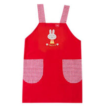画像をギャラリービューアに読み込む, エプロン キッズ 女の子 男の子 子供 110cm～130cm (子供用 子ども こども かわいい 動物 110 120 130 マジックテープ) (特販) (在庫限り)
