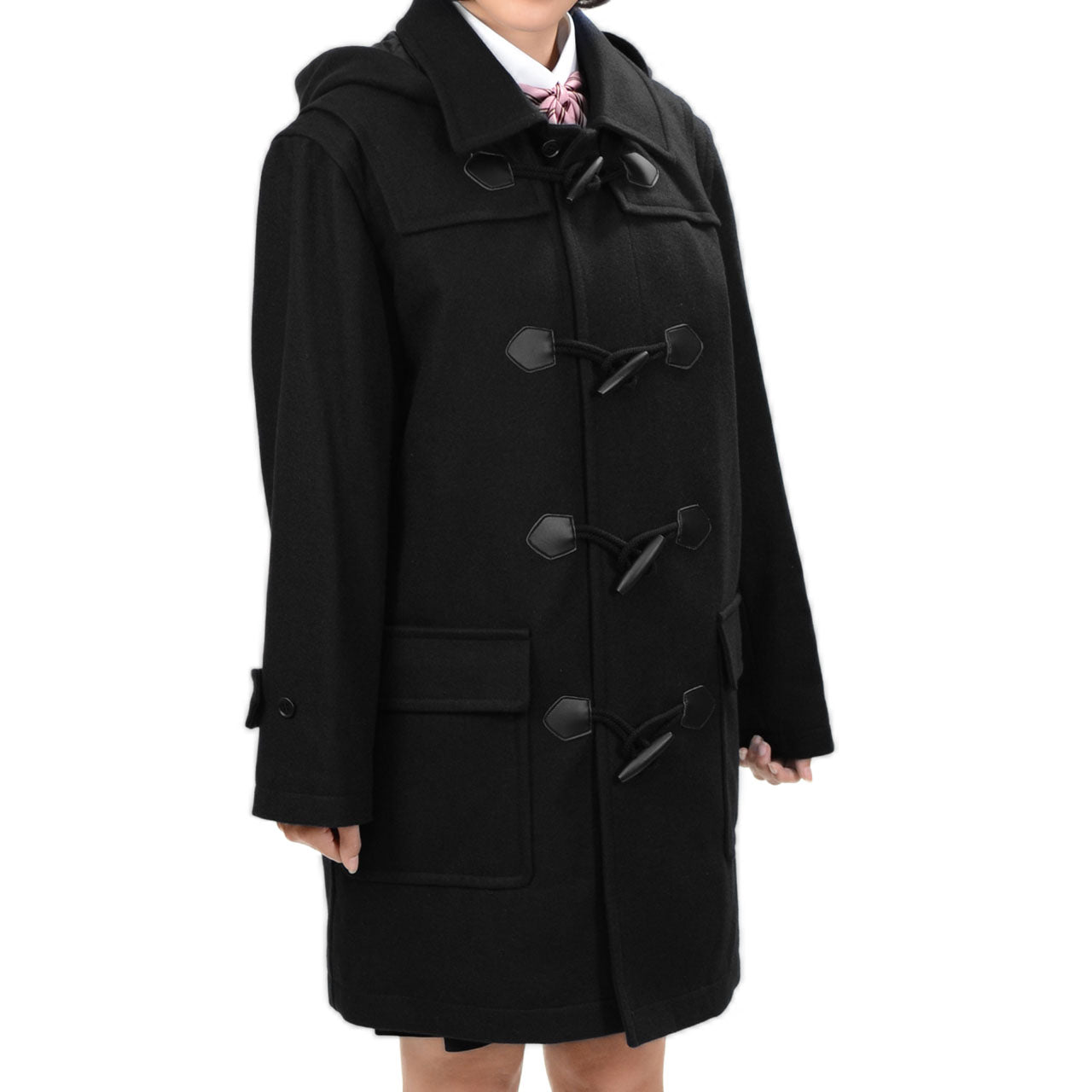 スクールコート ダッフルコート 女子 学生 レディース コート S～4L