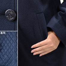 画像をギャラリービューアに読み込む, 学生服 スクール用 通学用 男女兼用ピーコート S～4L (送料無料) (取寄せ)
