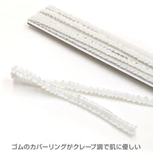 画像をギャラリービューアに読み込む, 帽子用あごひも 3m ( ゴムひも 通園 通学 替え 抗菌 防臭 赤白帽子 通学帽子 メトロ帽子 野球帽 )
