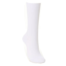 画像をギャラリービューアに読み込む, スクールソックス 無地 クルーソックス 26cm丈 3足組 22-24cm・24-26cm (白 紺 靴下 長め レディース 黒 クルー丈 ソックス 女子 スクール 通学 中学生 高校生) (在庫限り)
