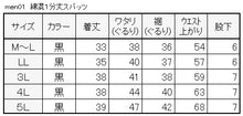 画像をギャラリービューアに読み込む, スパッツ 1分丈 綿 M-L～5L (レギンス 大きいサイズ 3l レディース スポーツ インナー 黒 中学生 高校生)
