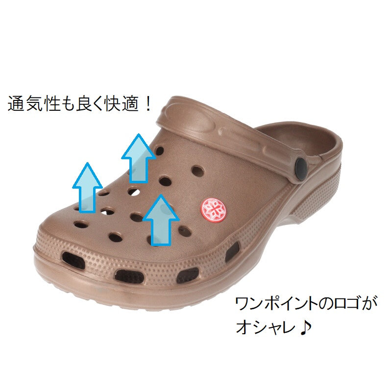 Ｎaniさま　サボ・クロッグサンダル ブラウン 25CM EU39 Naniさま サボ・クロッグサンダル ブラウン 25CM EU39 Naniさま サボ