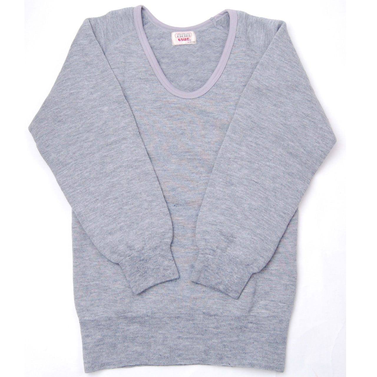 もちはだ 紳士 もちはだ長袖U首シャツ L (わしお メンズ 男性 極厚地 起毛 素肌 保温力 防寒 寒さ対策 寒冷地 底冷え 釣り バイク 冬) (送料無料) もちはだ 紳士 もちはだ長袖U首シャツ L (わしお メンズ 男性 極厚地