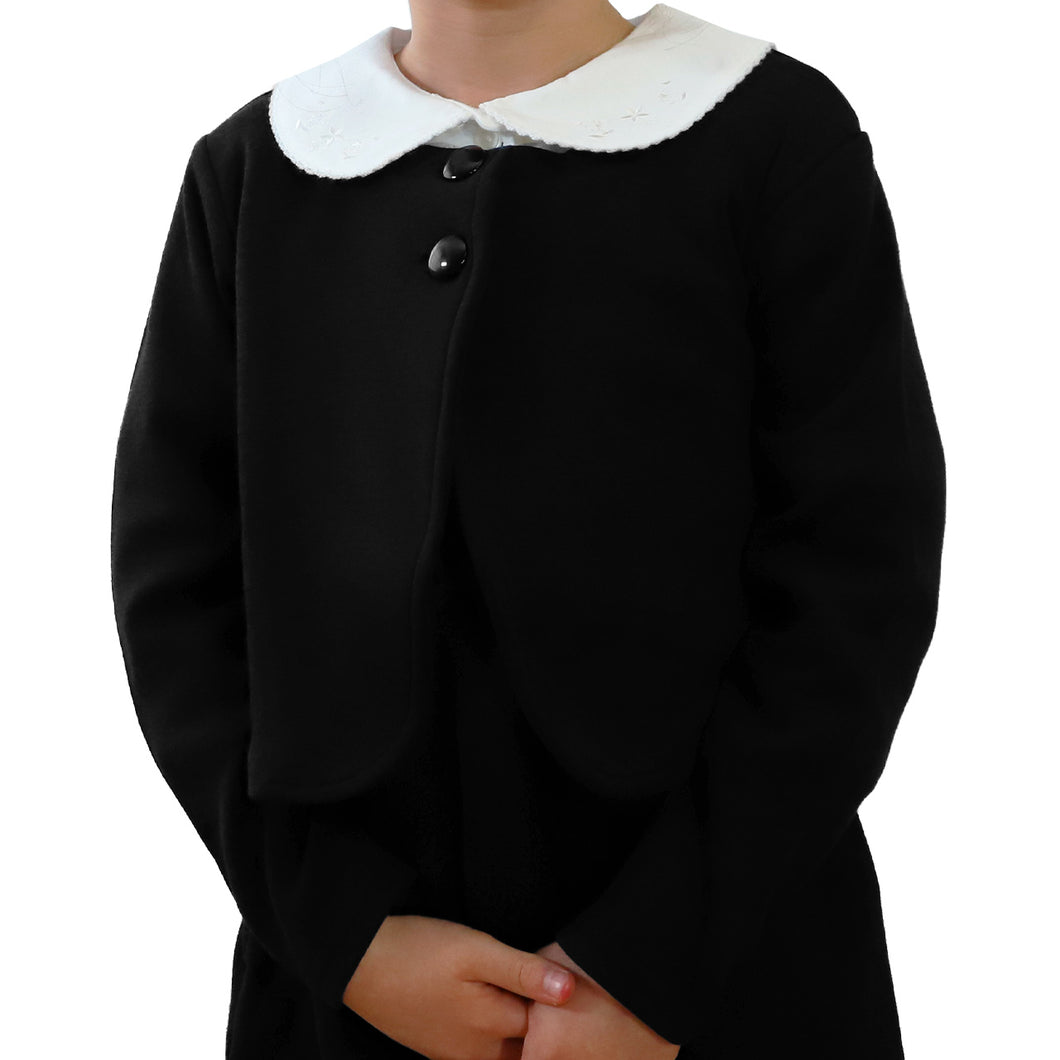 キッズ ボレロ フォーマル 女の子 ジャケット 110cm～130cm 入園 準備 入学 お受験 子供服 学校用 発表会 冠婚葬祭 女子 女児 スクール 110 120 130
