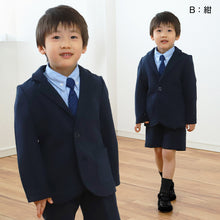 画像をギャラリービューアに読み込む, ジャケット 男児 フォーマル 子供服 男の子 100cm～130cm (キッズ ブレザー 無地 スーツ 男子 入園式 入学式 お受験 慶事 100 110 120 130) (在庫限り)
