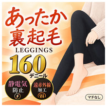 画像をギャラリービューアに読み込む, 1分丈 スパッツ レディース 裏起毛 160デニール 160D インナーパンツ レギンス 防寒 冬 あったか 遠赤外線 静電気防止 マチなし M L LL ショート丈 オーバーパンツ スカート下 制服下 重ね履き ボトムインナー 秋冬 寒さ対策 通勤 通学 婦人
