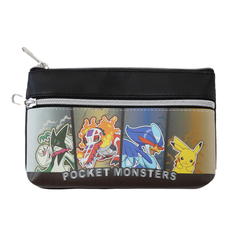 ポーチ フラットポーチ ポケモン キャラクター 約190×120×20mm 小物