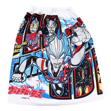 画像をギャラリービューアに読み込む, ラップタオル 巻きタオル ウルトラマン ウルトラマンアーク 綿100% 青 赤 男の子 男子 60cm 子供 プールタオル ウルトラヒーローズ バスタオル プール 水泳 男児 キャラクター
