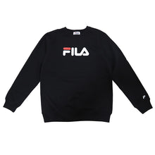 画像をギャラリービューアに読み込む, レディース トレーナー 裏起毛 スウェット シャツ 冬 長袖 FILA フィラ M～LL トップス 女性 女子 冬服 暖かい あったか ロゴ カジュアル シンプル (在庫限り)
