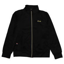 画像をギャラリービューアに読み込む, ジャージ 裏起毛 レディース FILA フィラ M～LL ( スポーツウエア 裏起毛 運動着 M L LL 女性 普通 トラックジャケット ブラック ネイビー グレー 冬 暖かい) (在庫限り)

