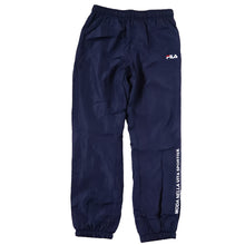画像をギャラリービューアに読み込む, ウインドブレーカー レディース FILA 裏フリース M L LL ( ボトム フリース スポーツウェア ズボン パンツ FILA 運動 暖かい 冬 裏地 伸縮性 紫外線 ) (在庫限り)
