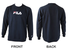 画像をギャラリービューアに読み込む, メンズ トレーナー 裏起毛 スウェット シャツ 冬 長袖 FILA フィラ M～LL トップス 男性 冬服 暖かい あったか ロゴ レディース オーバーサイズ (在庫限り)
