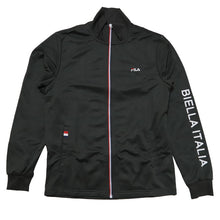 画像をギャラリービューアに読み込む, ジャージ メンズ 裏起毛 上 FILA  M L LL  ( アウター トップス 上 トラックジャケット ジップアップ フルジップ スポーツ ウエア 男性 FILA フィラ 紫外線 ) (在庫限り)

