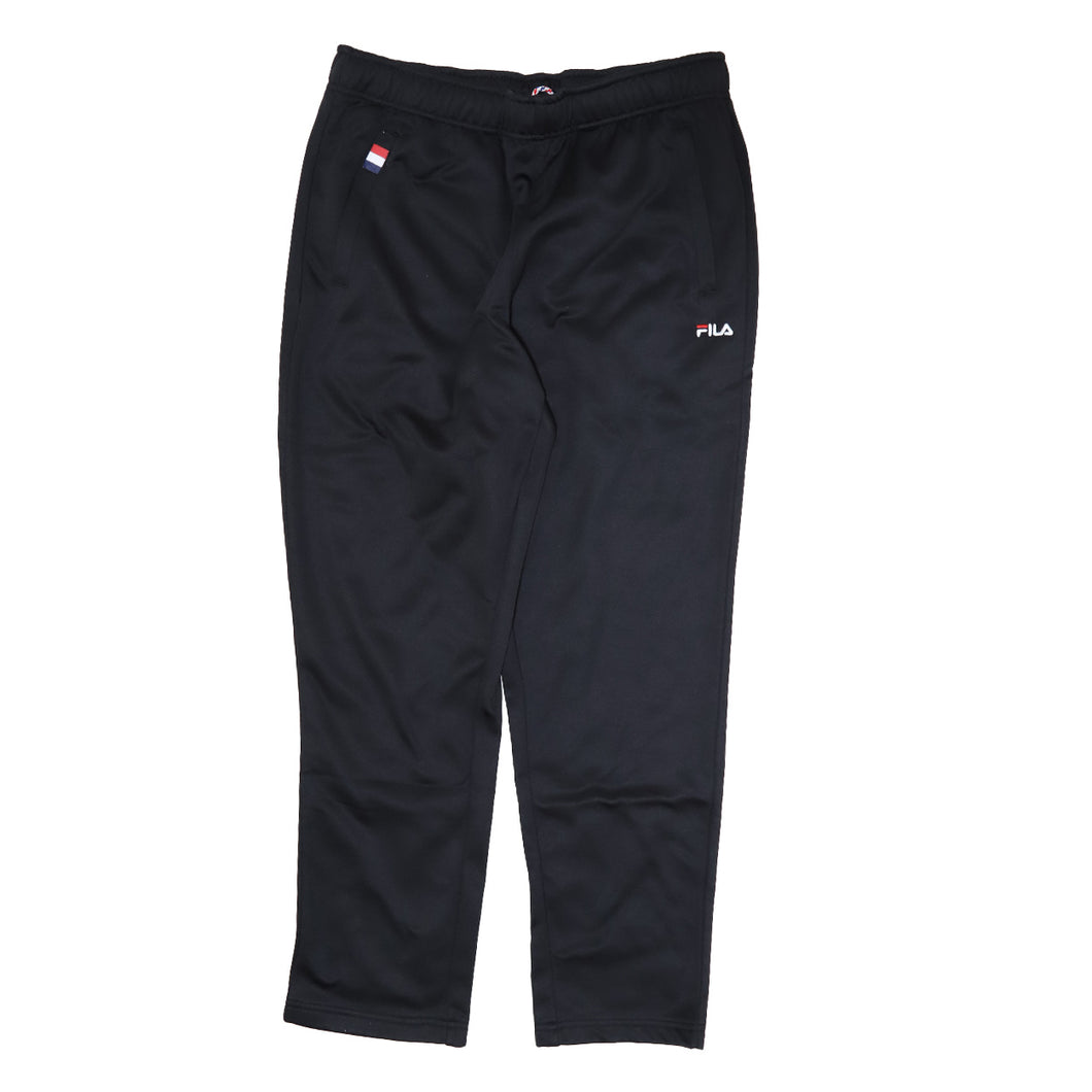 ロングパンツ FILA 裏起毛ジャージ M L LL ( ジャージロングパンツ 裏起毛 スポーツウェア ズボン パンツ FILA 運動 暖かい 冬 裏地 伸縮性 紫外線 ブラック チャコール ネイビー ) (在庫限り)