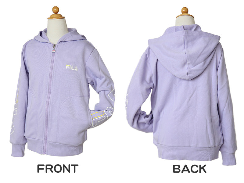 FILA KIDS ジップパーカー 130cm～160cm フード 子供 子ども 長袖 薄手