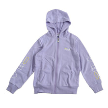 画像をギャラリービューアに読み込む, FILA KIDS ジップパーカー 130cm～160cm フード 子供 子ども 長袖 薄手 130 140 150 160 ジップアップ (送料無料) (在庫限り)
