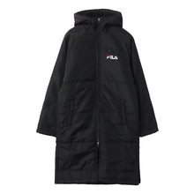 画像をギャラリービューアに読み込む, FILA ベンチコート ジュニア キッズ 裏ボア 130～160cm 子供服 冬服 コート 子供 子ども フード付き アウター サッカー スポーツウエア 保温 防寒 暖かい 防寒着 130 140 150 160 フィラ (送料無料)
