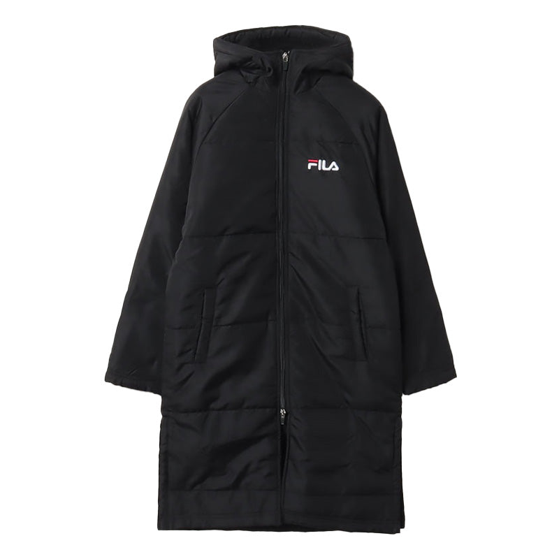【希少】FILA ベンチコート ロングコート スポーツウェア 裏ボア 防寒 ロゴ 希少】FILA ベンチコート ロングコート スポーツウェア 裏ボア 防寒 ロゴ