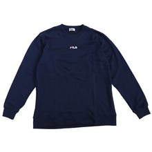 画像をギャラリービューアに読み込む, FILA メンズ トレーナー スウェットトップス M L LL 長袖 ユニセックス 男女兼用 秋 春 レディース ワンポイント 裏毛 (在庫限り)
