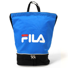 画像をギャラリービューアに読み込む, ナップサック キッズ ボンサック FILA リュック 体操服入れ シューズバッグ 2層収納 巾着バッグ ジムバッグ スポーツバッグ 子供 フリーサイズ 通学 部活 遠足 男の子 女の子 小学生 中学生 軽量 おしゃれ

