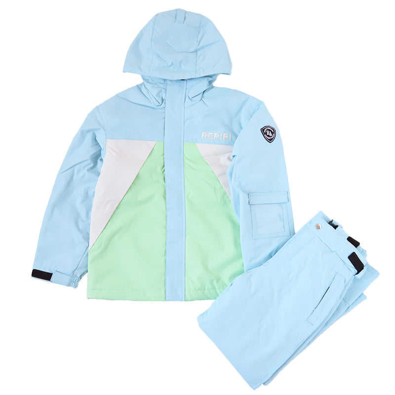 スノーウェア　上下 スノーウェア キッズ 上下セット 女子 子供 スノーボードウェア 130