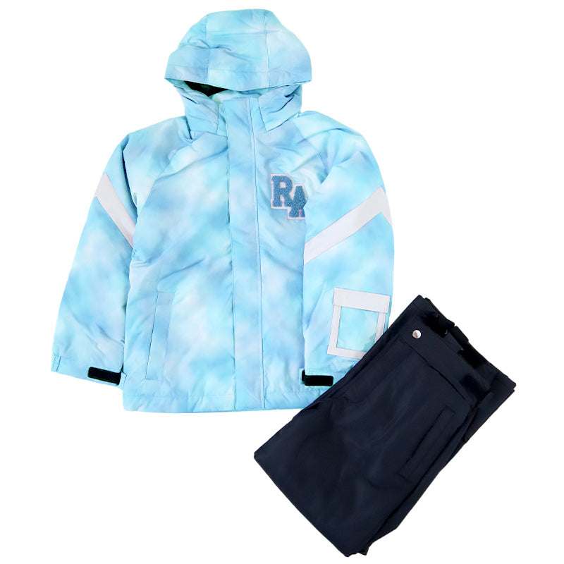 スノーウェア キッズ 上下セット 女子 子供 スノーボードウェア 130
