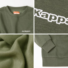 画像をギャラリービューアに読み込む, レディース スウェット トレーナー 裏起毛 Kappa カッパ トップス M L LL 秋冬 スエット スポーツウェア 長袖 運動 暖かい あったか 紫外線 
