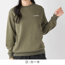 画像をギャラリービューアに読み込む, レディース スウェット トレーナー 裏起毛 Kappa カッパ トップス M L LL 秋冬 スエット スポーツウェア 長袖 運動 暖かい あったか 紫外線 
