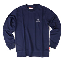 画像をギャラリービューアに読み込む, Kappa クルーネック スウェット 裏毛 カッパ トップス M L LL 男性 男子 長袖 スウェット トレーナー スポーツウェア トップス 運動 秋冬 春 暖かい 紫外線
