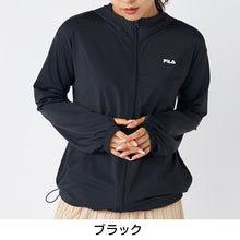 画像をギャラリービューアに読み込む, FILA UVパーカー レディース 接触冷感 ラッシュパーカー UVカット パーカー 吸汗速乾 紫外線対策 日焼け対策 冷感パーカー ラッシュガード フード付き M L LL 軽量 羽織り 夏パーカー スポーツウェア 水着の上から 着るUV対策 海 プール ママコーデ 夏 アウトドア
