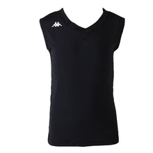 画像をギャラリービューアに読み込む, キッズ スポーツ ノースリーブ ストレッチ 涼感 UVカット 130～170cm 子供 子ども 女の子 男の子 ジュニア インナー 黒 スポーツインナー
