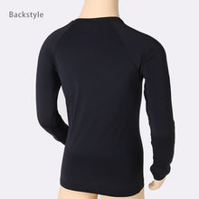 画像をギャラリービューアに読み込む, キッズ スポーツ 長袖 クルーネック ストレッチ 涼感 UVカット 130～170cm 子供 子ども 女の子 男の子 ジュニア インナー 黒 スポーツインナー
