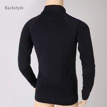 画像をギャラリービューアに読み込む, キッズ スポーツ 長袖 ハイネック ストレッチ 涼感 UVカット 130～170cm 子供 子ども 女の子 男の子 ジュニア インナー 黒 スポーツインナー
