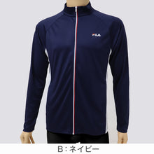 画像をギャラリービューアに読み込む, FILA フィラ ラッシュガード メンズ 長袖 UV遮蔽率90%以上 UVカット 水陸両用 UVジャケット 変色しにくい 日差し対策 紫外線対策 海 プール M～LL 海水浴 水着 上着 羽織り アウトドア スポーツ 旅行 川遊び レジャー 夏 男性用 ブランド
