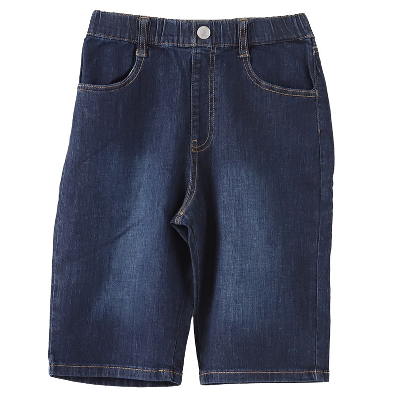 男の子 ハーフパンツ 半ズボン デニム 短パン キッズ 春 夏 110～160cm ジーンズ ジーパン ジュニア こども 子ども 子供服 ボーイズ ボーイ 男児 子供 ズボン ボトムス 通園 通学 デイリー