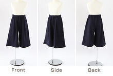 画像をギャラリービューアに読み込む, 女の子 ガウチョパンツ 裏シャギー 裏起毛 子供 ワイドパンツ 140～160cm 秋 冬 もこもこ 暖かい キッズ ジュニア スカーチョ ズボン パンツ ガウチョ キュロット ガールズ ガール 女子 女児 ボトムス ボトム 子供服 通学 スクール デイリー (在庫限り)
