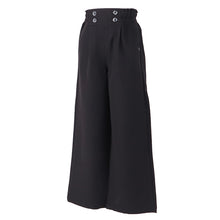 画像をギャラリービューアに読み込む, 子供 女の子 ワイドパンツ ボトムス  120 130 140 150 160cm 薄手 キュロット スカート風 ズボン パンツ キッズ ジュニア こども 子供服 ボトム 通園 通学 デイリー 春 夏 秋 チェック柄 無地

