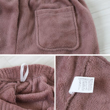 画像をギャラリービューアに読み込む, ルームパンツ レディース 冬 起毛 パジャマ ズボン かわいい あったかい ルームウェア 部屋着 M-L ルームウエア ボトム パンツ やわらかい もこもこ 防寒対策 無地 シンプル 婦人 女性 女子 (在庫限り)

