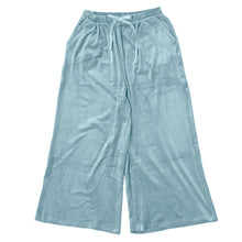 画像をギャラリービューアに読み込む, ルームウエア ワイドパンツ レディース 秋 冬 パジャマ 薄手 起毛 伸縮性  M L ベロア のびのび 部屋着 スウェット 女性 婦人 やわらかい 長ズボン 黒 紺 ピンク ベージュ
