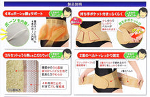 画像をギャラリービューアに読み込む, セルヴァン 固定ベルト 男女兼用 腰 コルセット 綿100％ M～LL・LL～3L (男女兼用 腰痛 リハビリ 介護 ぎっくり腰 サポーター) (送料無料) (介護用品) (取寄せ)
