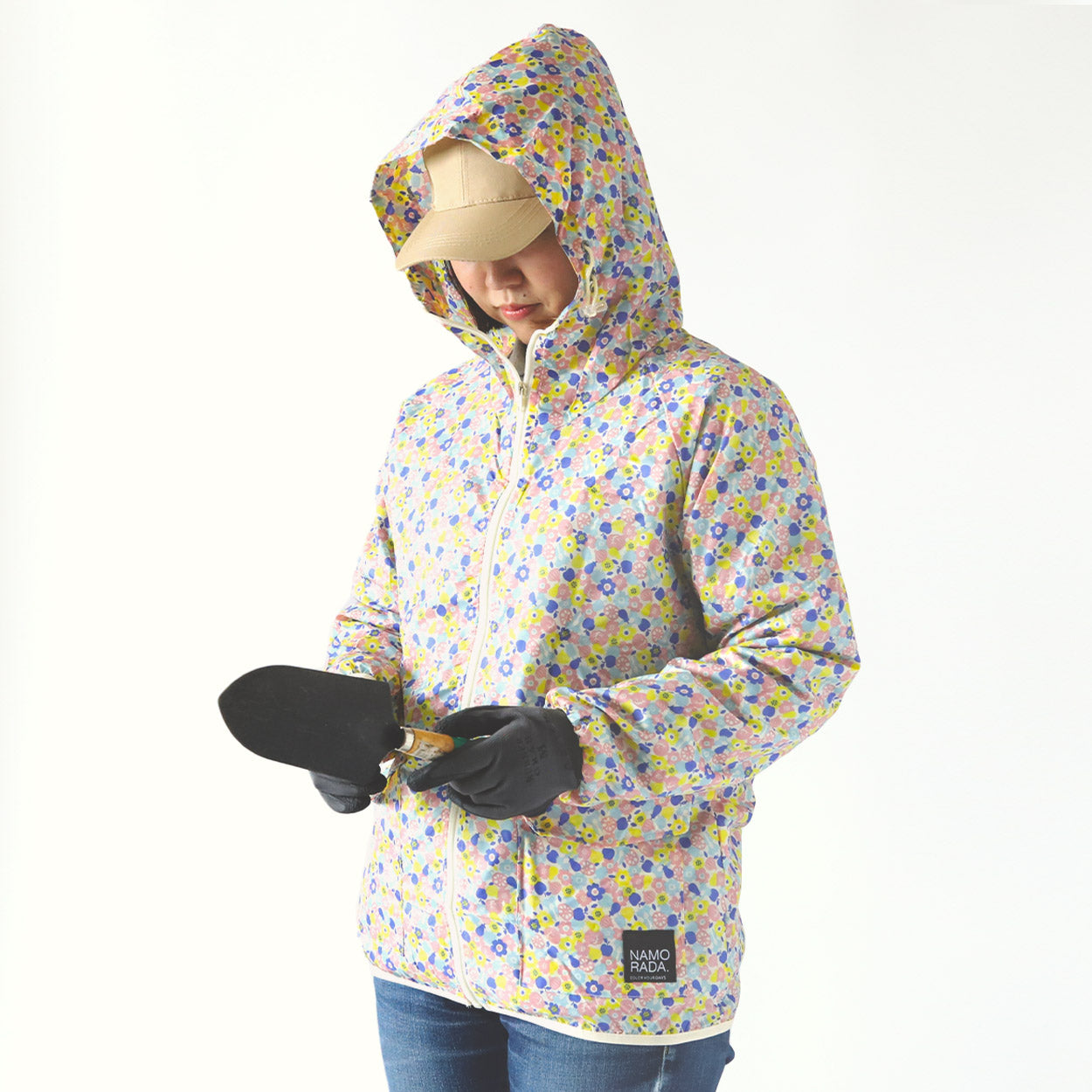 ヤッケ レディース ジャケット 上着 ゆったりサイズ 農作業