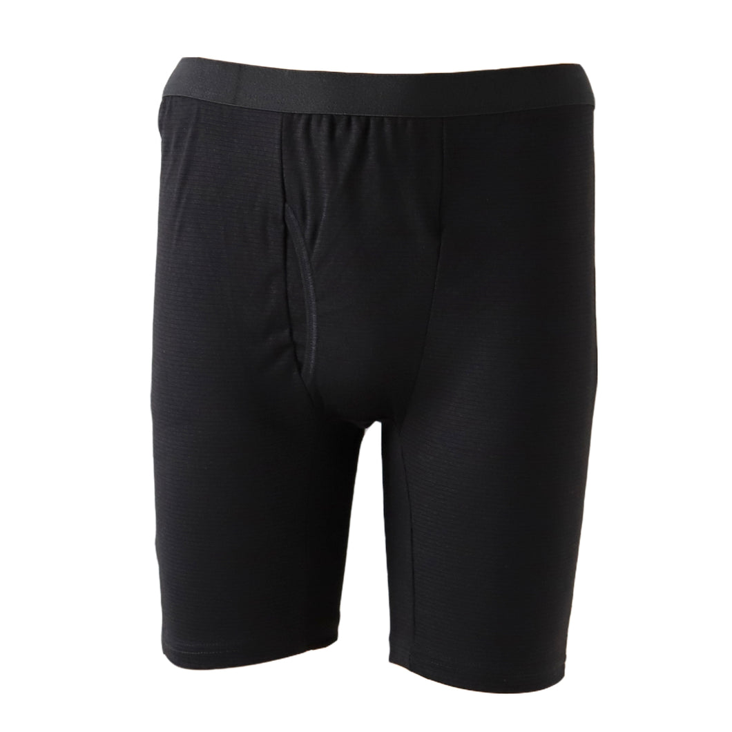 メンズ 申又 ロングボクサーパンツ 紳士 さるまた インナーボトム ひざ上 発熱 M～LL (男 レギンス 猿股 スパッツ 紳士 男性 防寒 肌着 下着 ボトムス 保温 吸湿発熱 静電気防止 吸汗速乾 M L LL) (紳士肌着) (在庫限り)