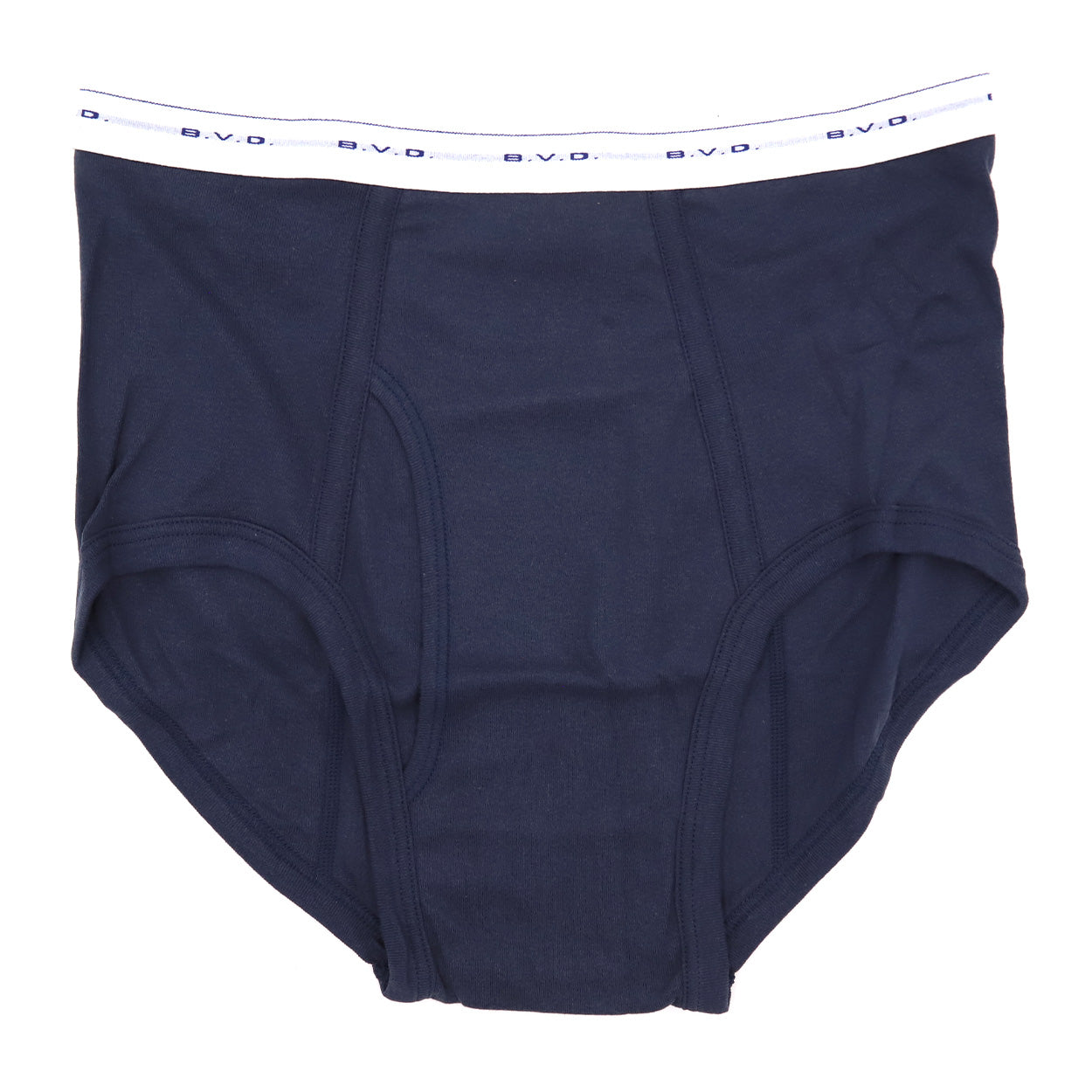 BVD ブリーフ メンズ 下着 綿100% カラー スタンダード 前開き M・L