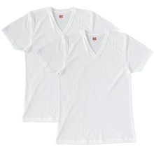 画像をギャラリービューアに読み込む, BVD メンズ インナーシャツ 半袖 vネック tシャツ 下着 2枚組 M～LL 肌着 インナー v首 春夏 防臭 ホワイト 白 M L LL

