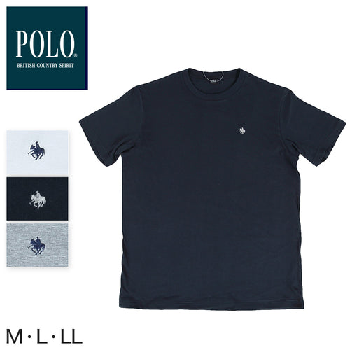 グンゼ POLO Tシャツ メンズ 綿100% M～LL (GUNZE tシャツ 半袖 シャツ 綿 下着 インナーシャツ クルーネック トップス 肌着 インナー ポロ M L LL)