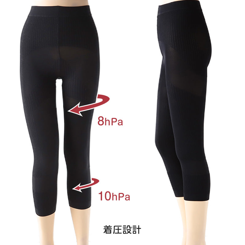 ウォーキングレギンス7分丈 M-L・L-LL (レディース 婦人 女性