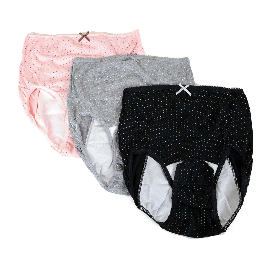 産褥ショーツ 3枚組 セット 綿100% 産褥パンツ マタニティ ショーツ 下着 M-L・L-LL (3枚セット 出産準備 産じょく クロッチ開閉タイプ 産前 産後 インナー 綿 コットン 入院準備 M L LL)