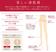 画像をギャラリービューアに読み込む, グンゼ レッグウェア サブリナ ナチュラル ストッキング S-M (締め付けない 伝線しにくい 長時間 楽 ズレ落ち マチ付き 黒 灰) (在庫限り)

