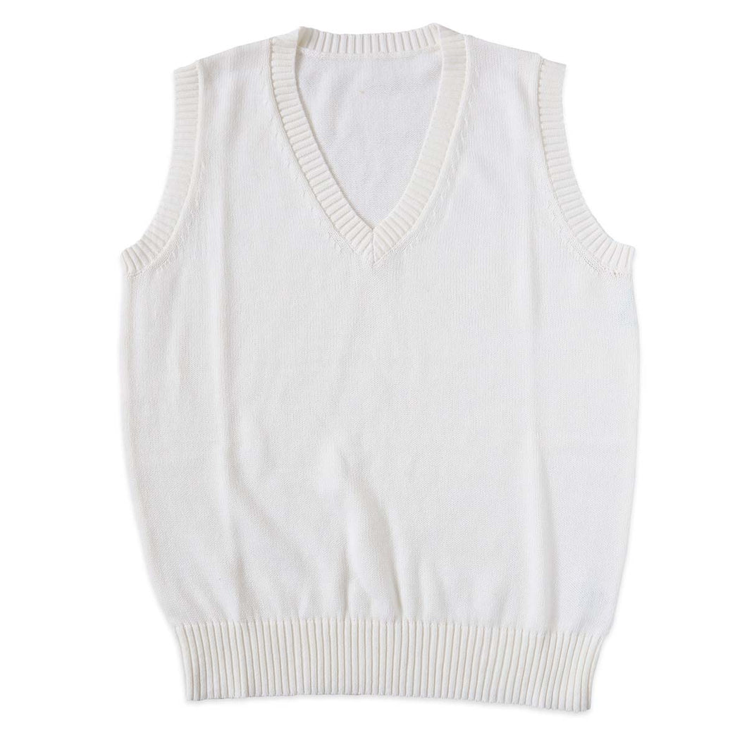 スクールベスト 女子 制服 ベスト ニット コットン 綿100% vネック 薄手 SS～3L 高校生 中学生 学生 レディース 洗える シンプル 無地 白 キャメル チョッキ オールシーズン 大きいサイズ SS S M L LL 3L